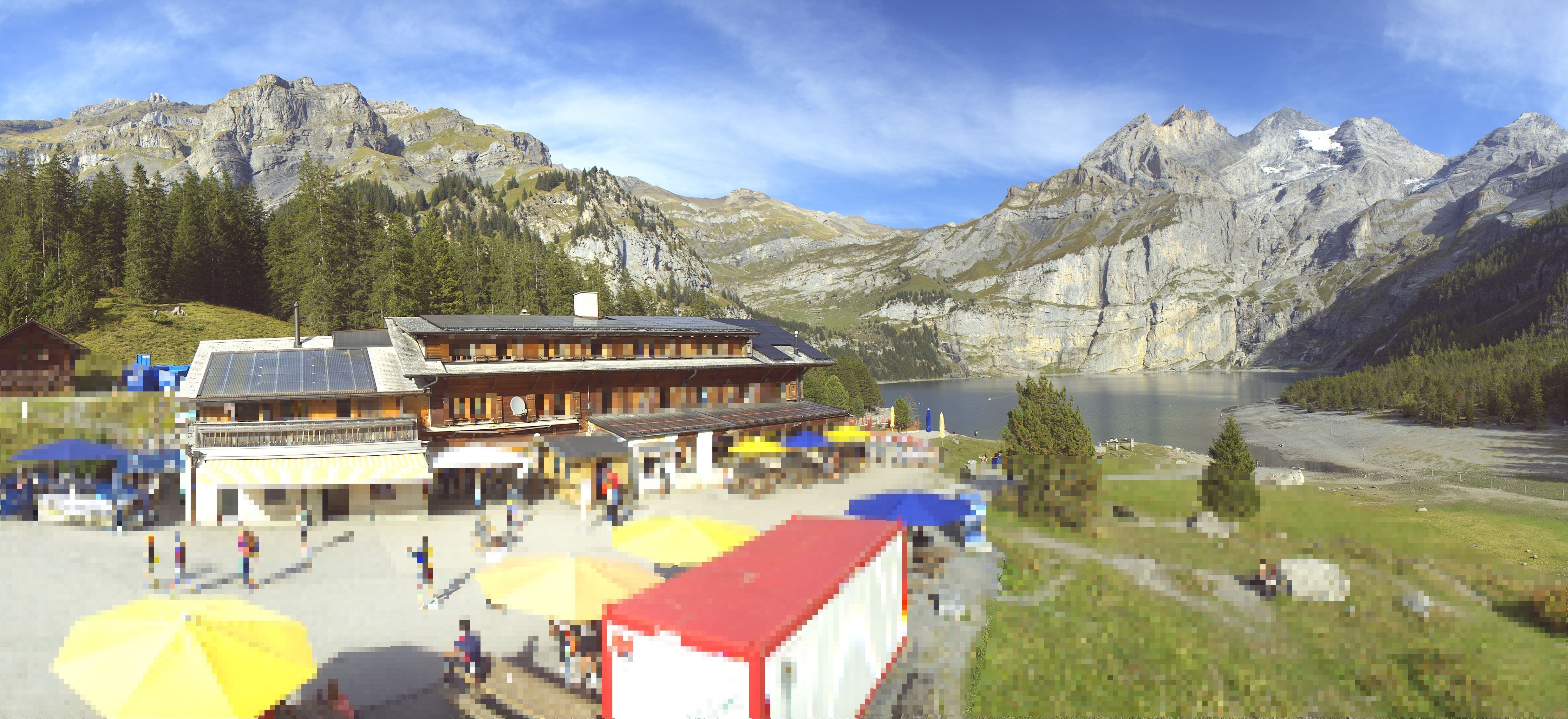 Archiv Foto Webcam Kandersteg: Oeschinensee (1578 m)