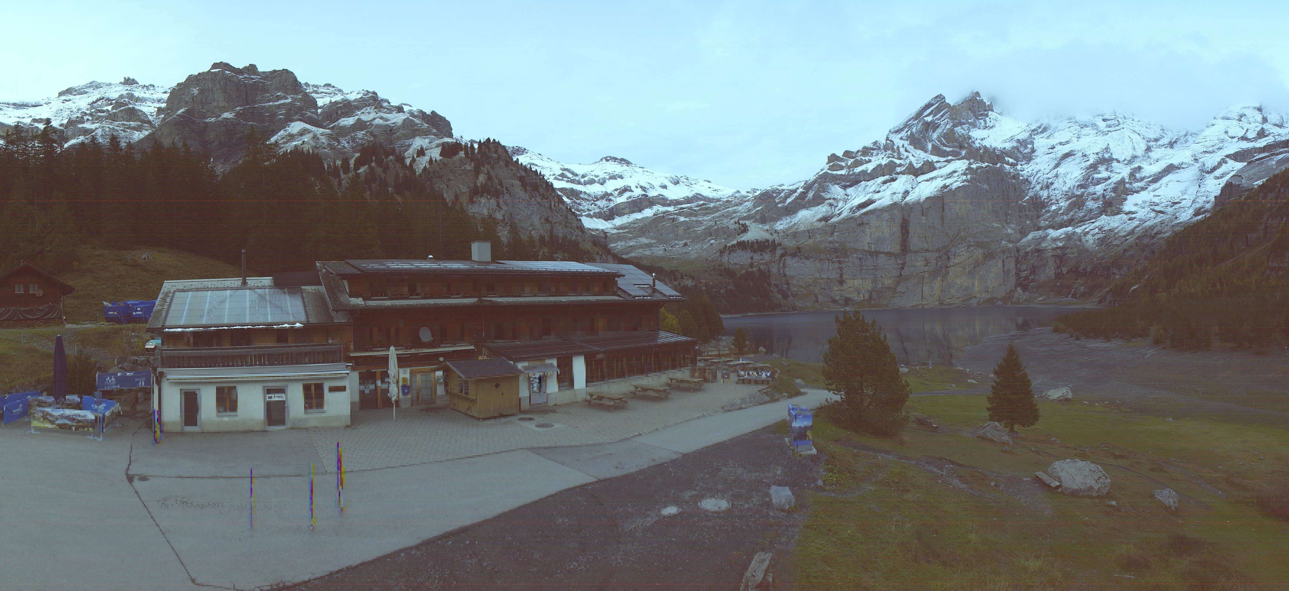 Archiv Foto Webcam Kandersteg: Oeschinensee (1578 m)