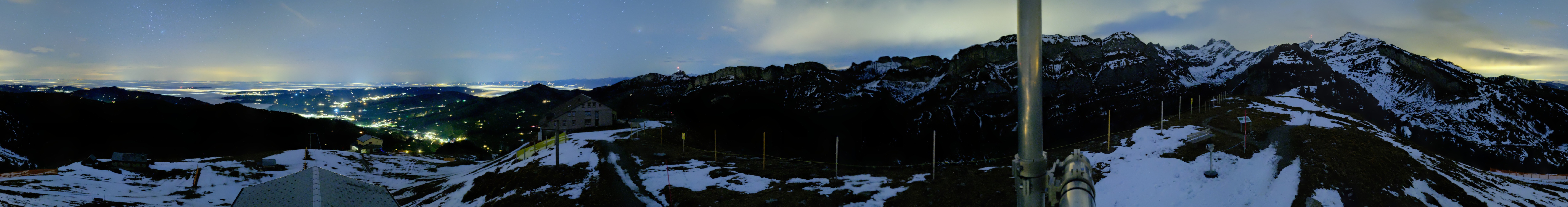 Archiv Foto Webcam Ebenalp Bergstation