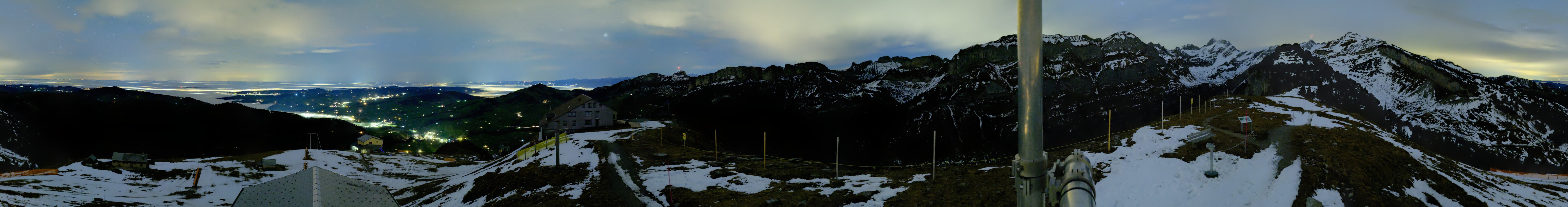 Archiv Foto Webcam Ebenalp Bergstation