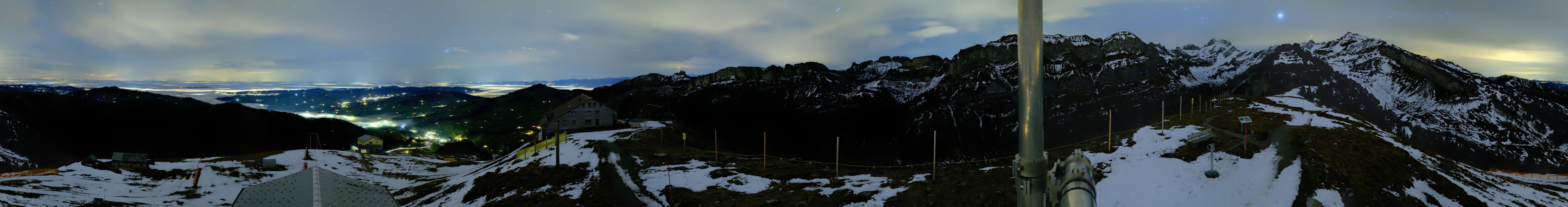 Archiv Foto Webcam Ebenalp Bergstation