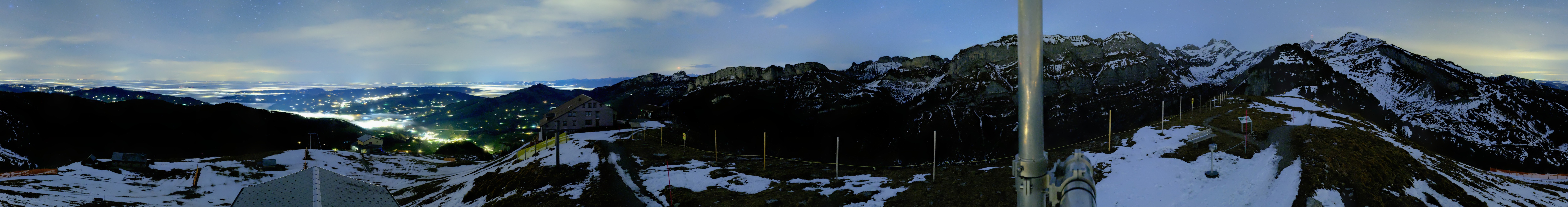 Archiv Foto Webcam Ebenalp Bergstation