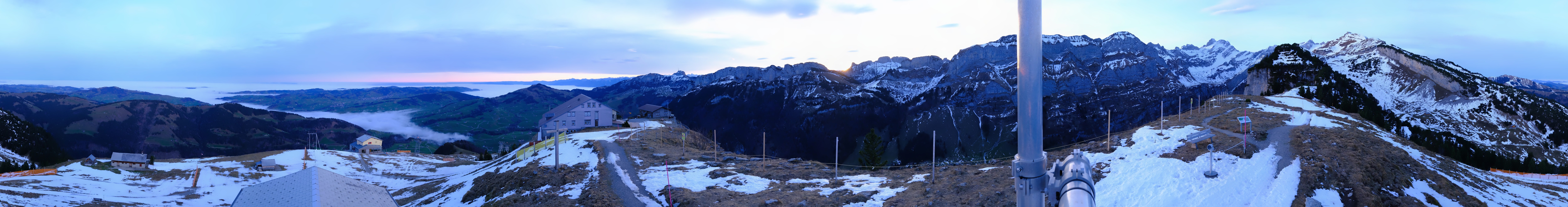 Archiv Foto Webcam Ebenalp Bergstation