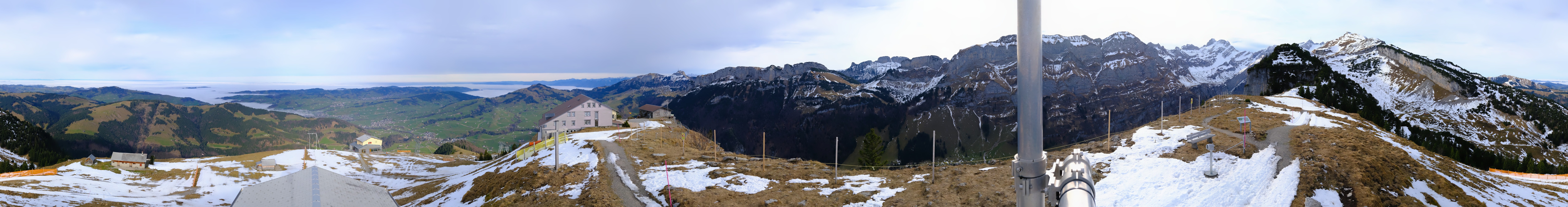 Archiv Foto Webcam Ebenalp Bergstation