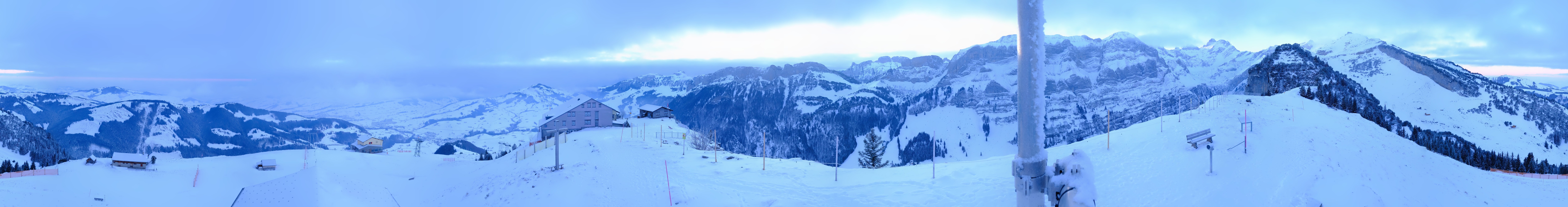 Archiv Foto Webcam Ebenalp Bergstation