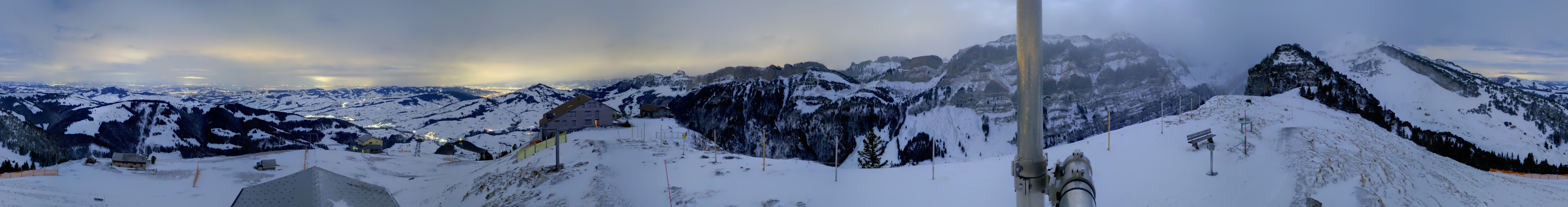 Archived image Webcam Ebenalp Top Station