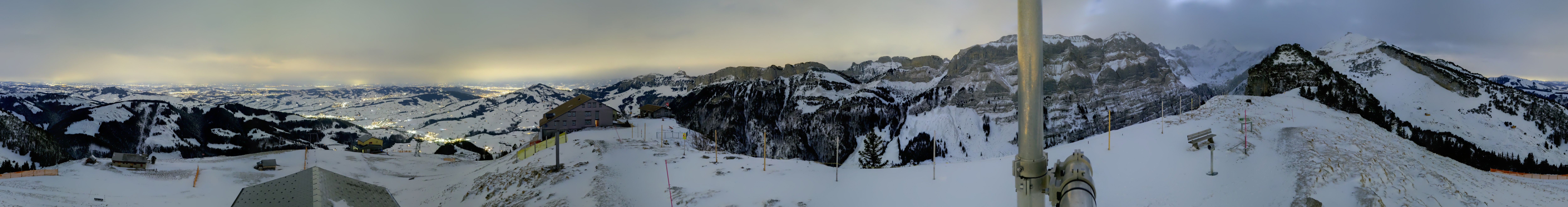 Archived image Webcam Ebenalp Top Station