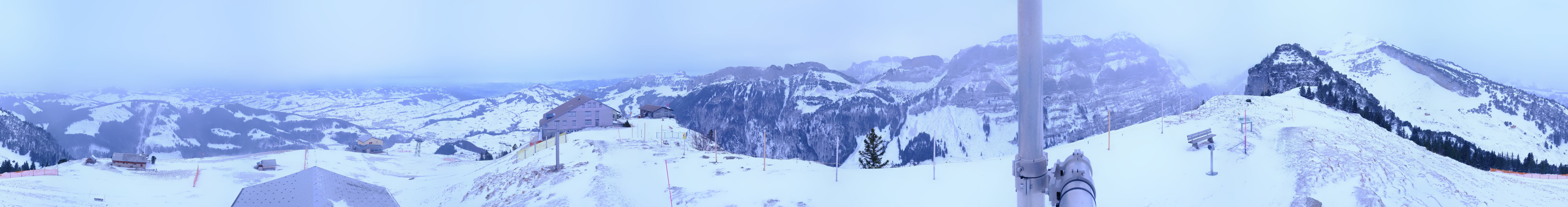 Archived image Webcam Ebenalp Top Station