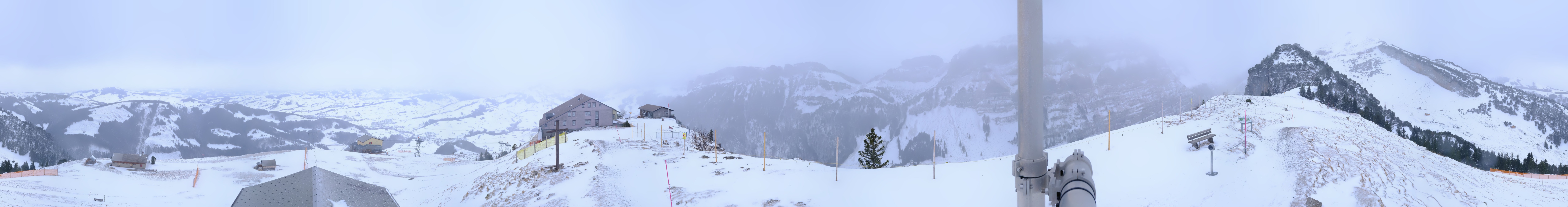 Archived image Webcam Ebenalp Top Station