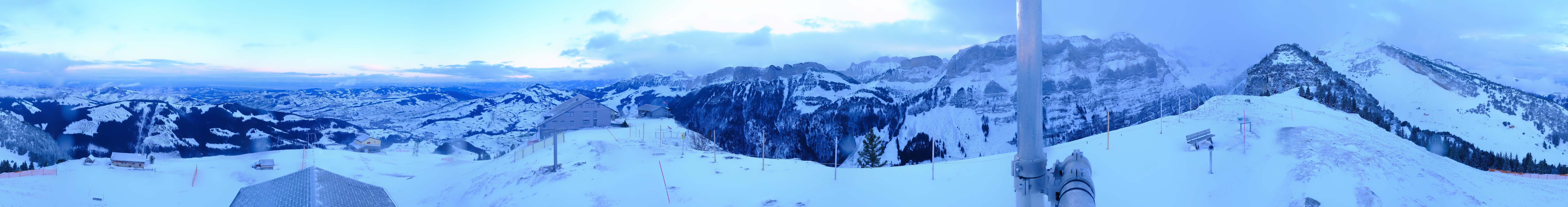 Archiv Foto Webcam Ebenalp Bergstation