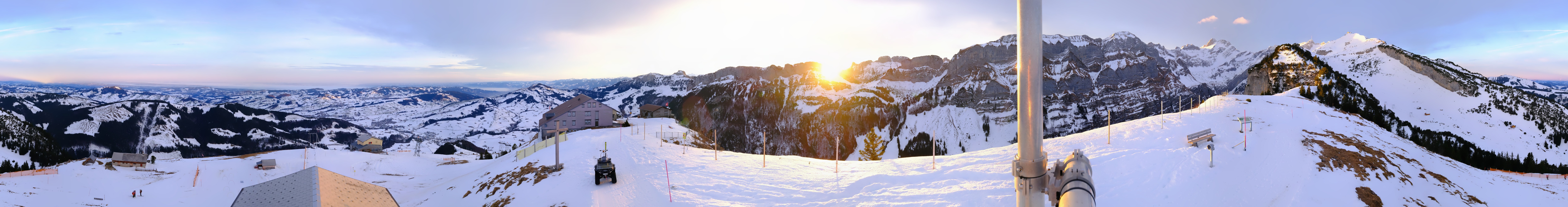 Archiv Foto Webcam Ebenalp Bergstation