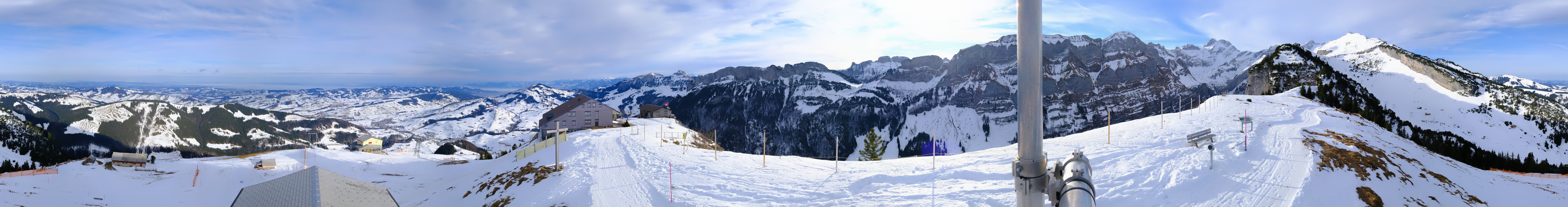 Archiv Foto Webcam Ebenalp Bergstation