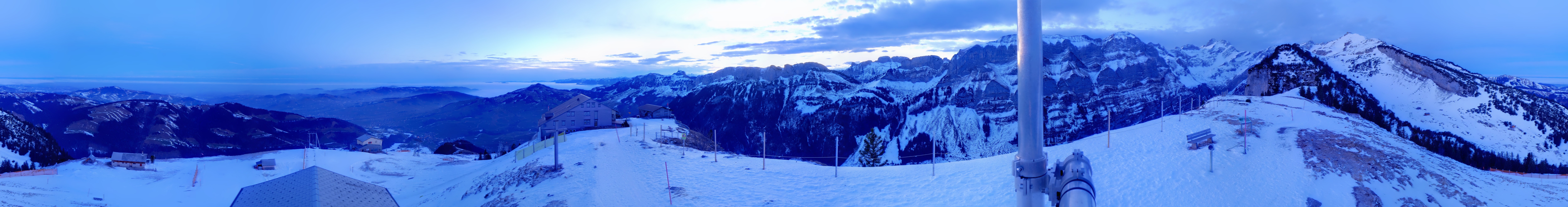 Archiv Foto Webcam Ebenalp Bergstation