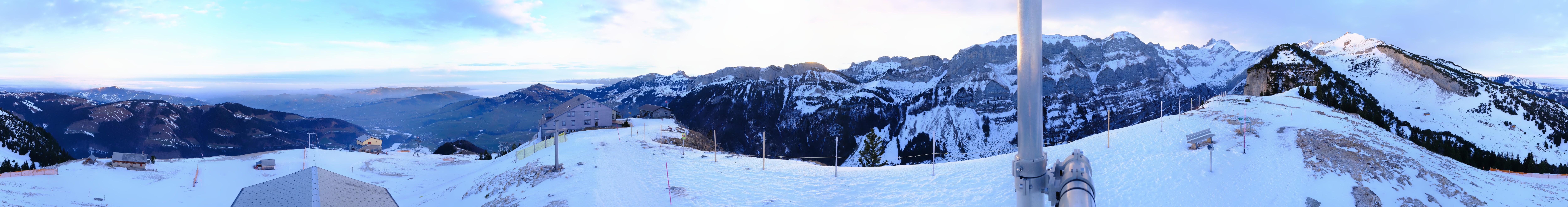 Archiv Foto Webcam Ebenalp Bergstation