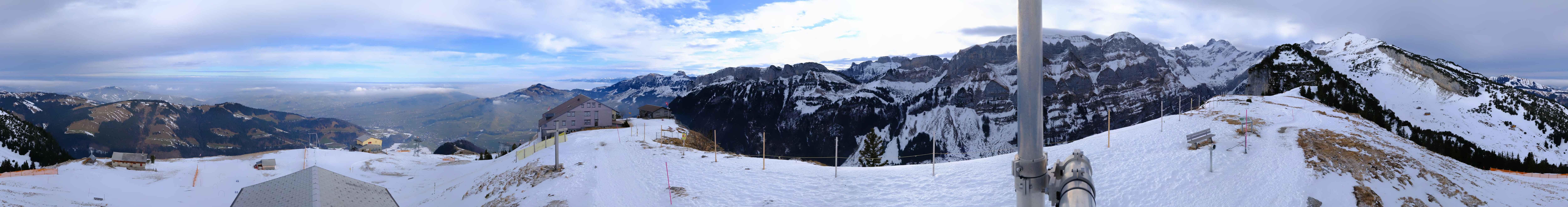 Archiv Foto Webcam Ebenalp Bergstation