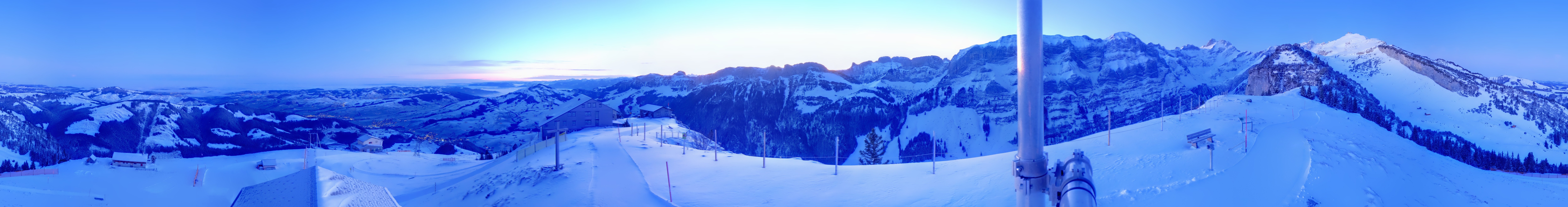 Archiv Foto Webcam Ebenalp Bergstation