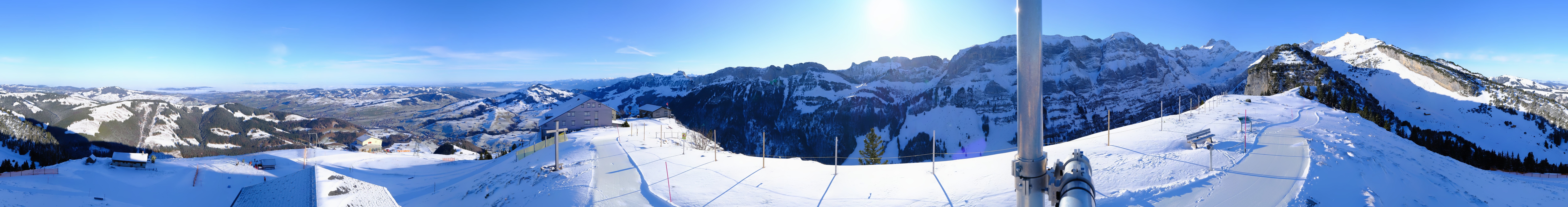 Archiv Foto Webcam Ebenalp Bergstation