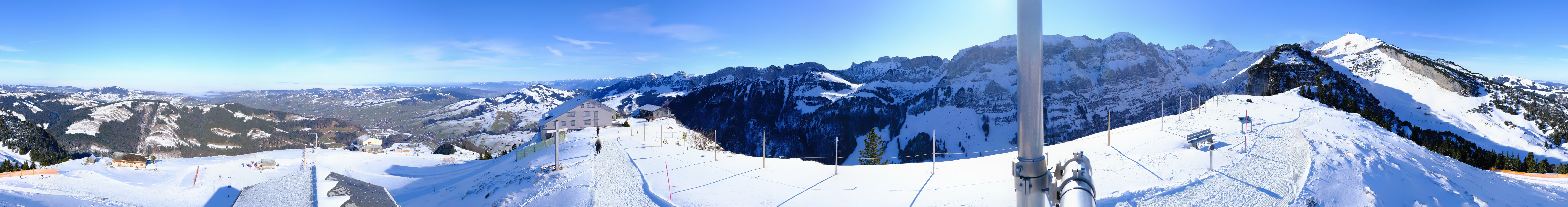 Archiv Foto Webcam Ebenalp Bergstation