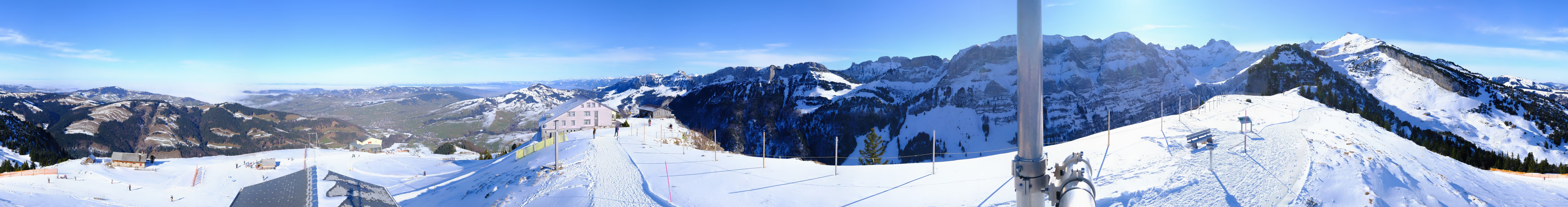 Archiv Foto Webcam Ebenalp Bergstation