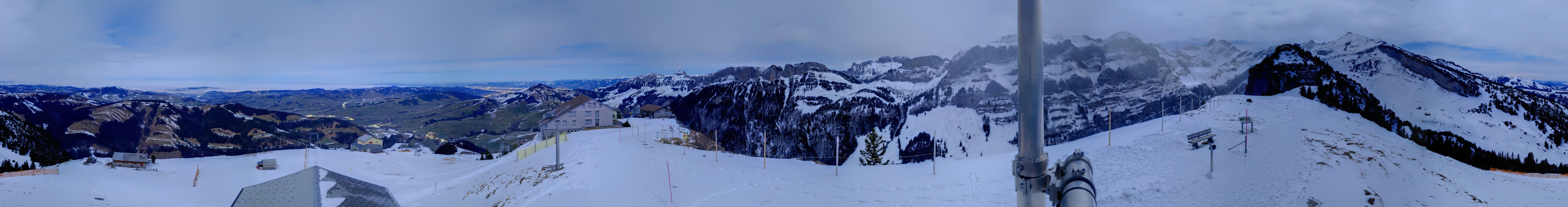 Archiv Foto Webcam Ebenalp Bergstation