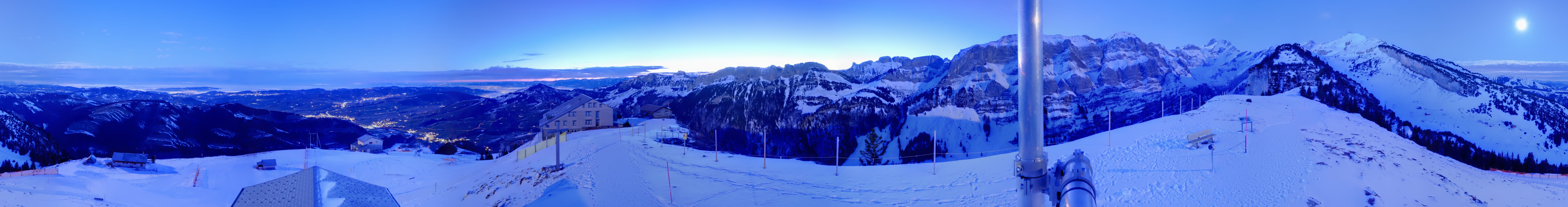 Archiv Foto Webcam Ebenalp Bergstation