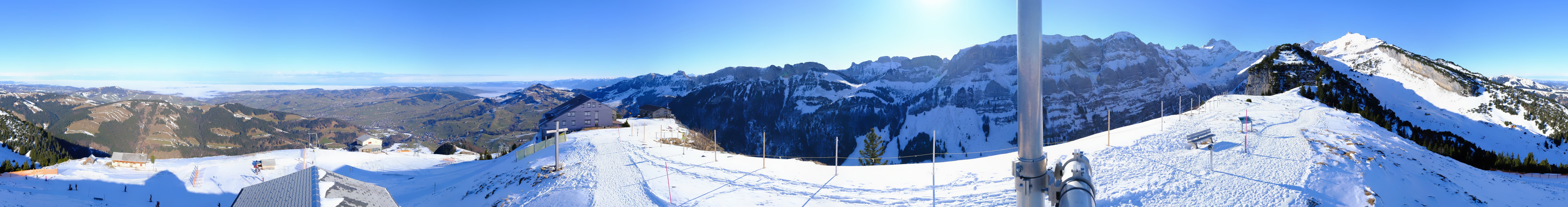 Archiv Foto Webcam Ebenalp Bergstation