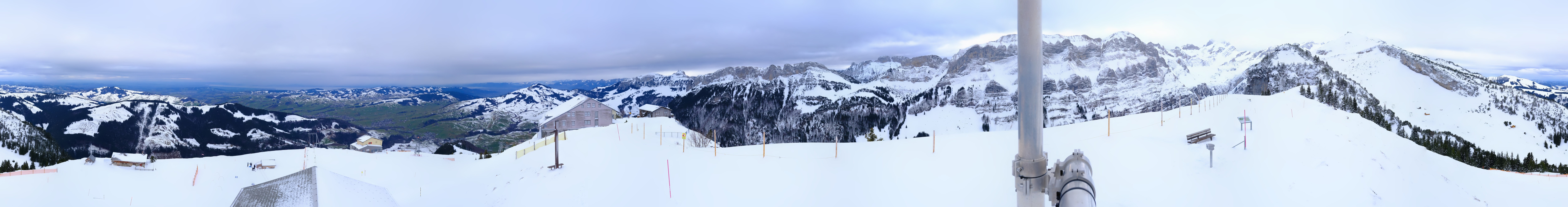 Archiv Foto Webcam Ebenalp Bergstation