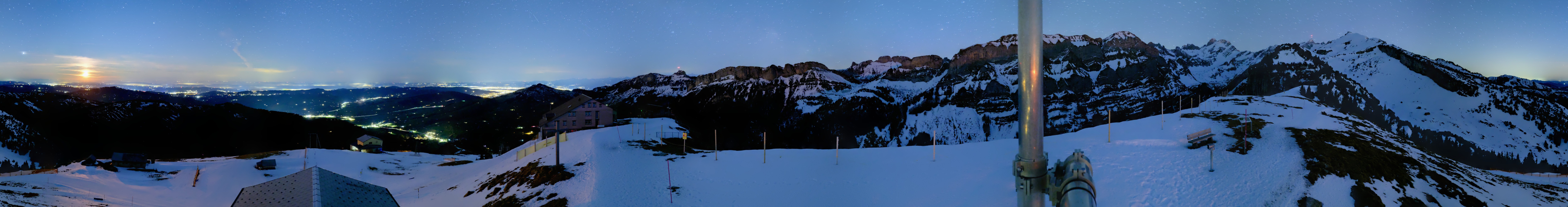 Archiv Foto Webcam Ebenalp Bergstation