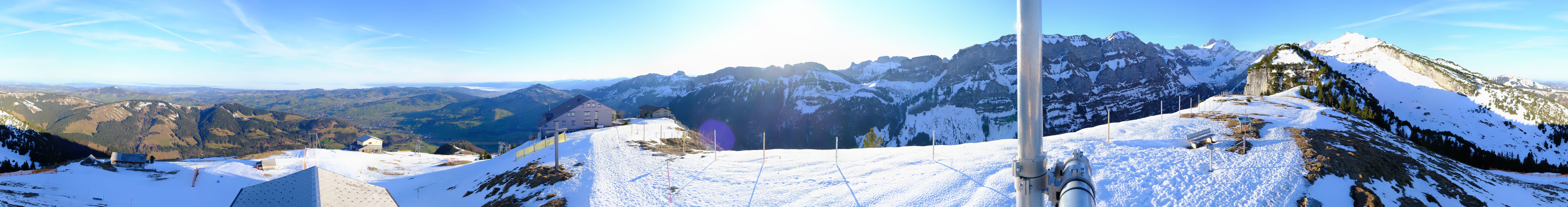 Archiv Foto Webcam Ebenalp Bergstation