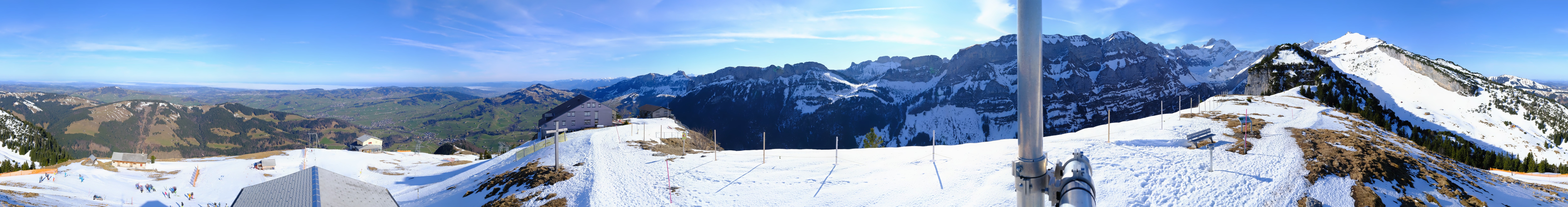 Archiv Foto Webcam Ebenalp Bergstation