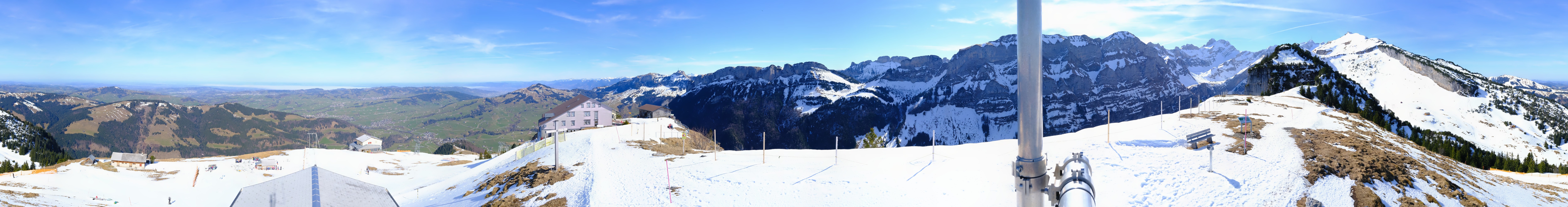 Archiv Foto Webcam Ebenalp Bergstation