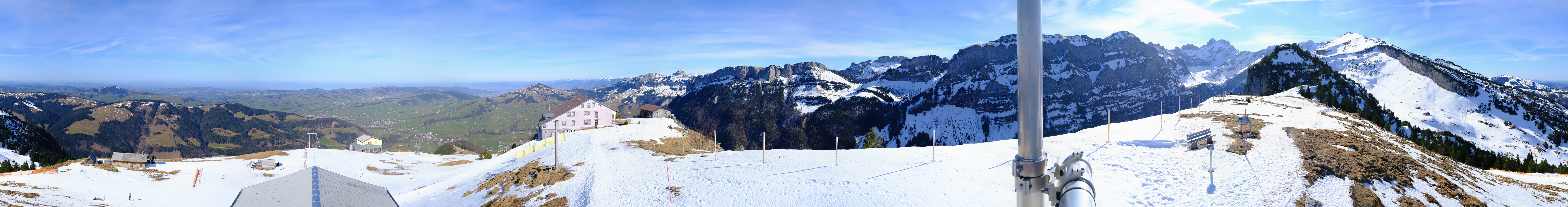 Archiv Foto Webcam Ebenalp Bergstation