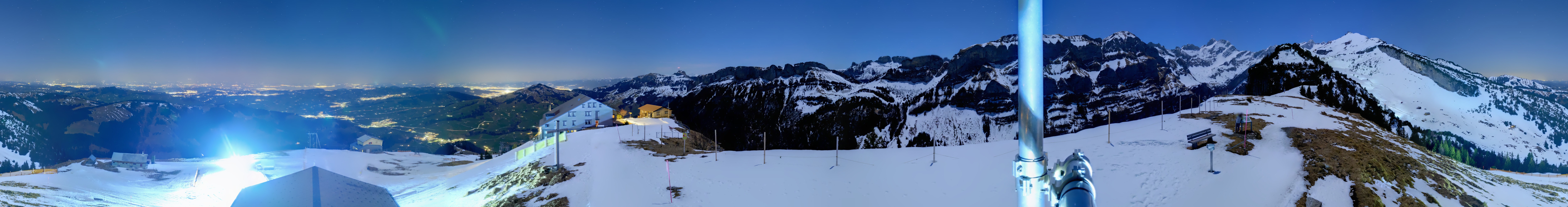 Archived image Webcam Ebenalp Top Station