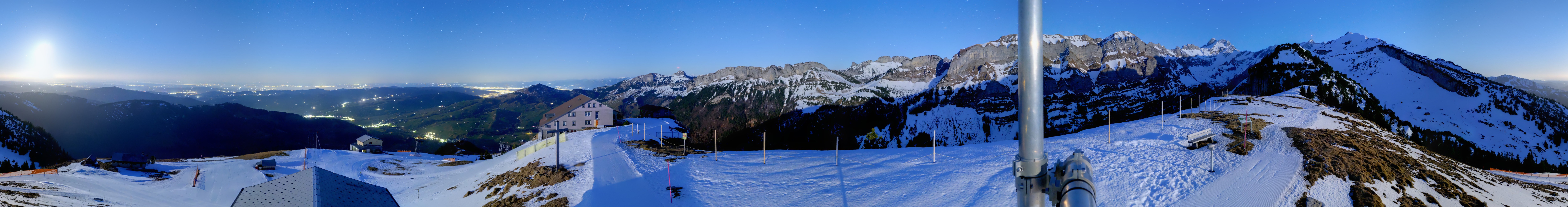 Archiv Foto Webcam Ebenalp Bergstation