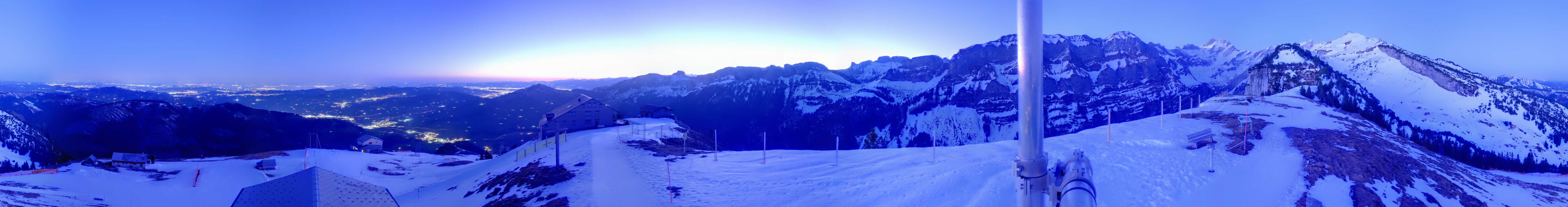 Archiv Foto Webcam Ebenalp Bergstation