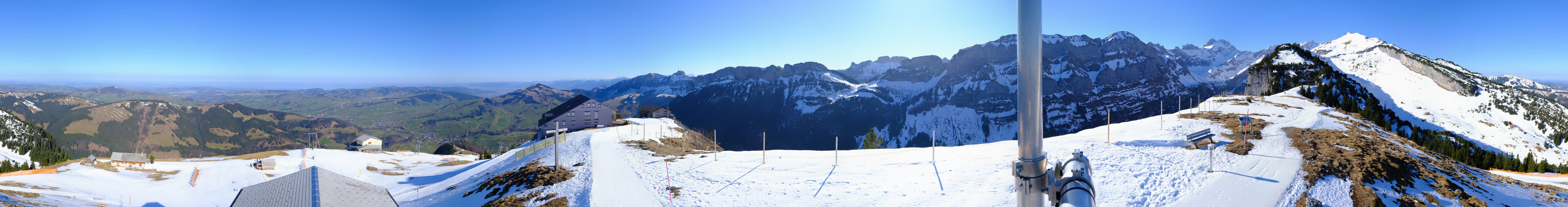 Archiv Foto Webcam Ebenalp Bergstation