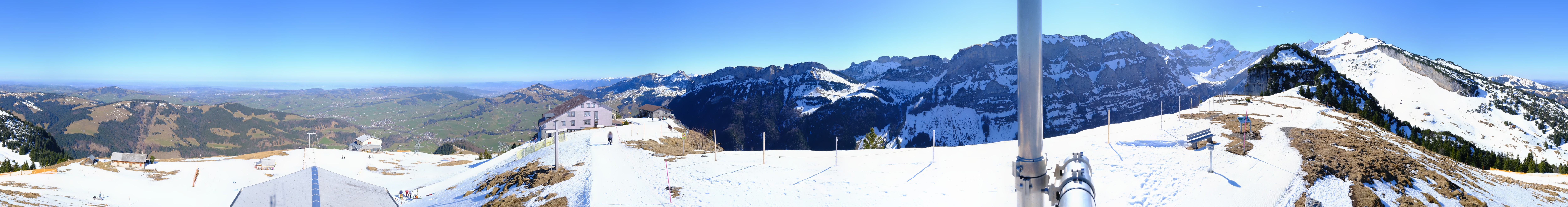 Archiv Foto Webcam Ebenalp Bergstation