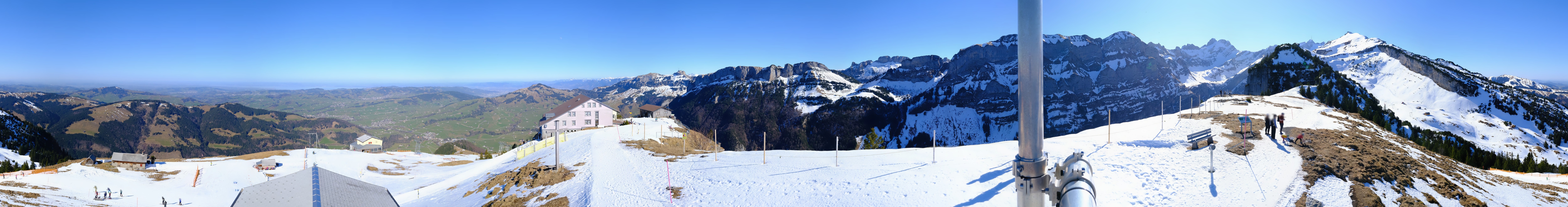 Archiv Foto Webcam Ebenalp Bergstation