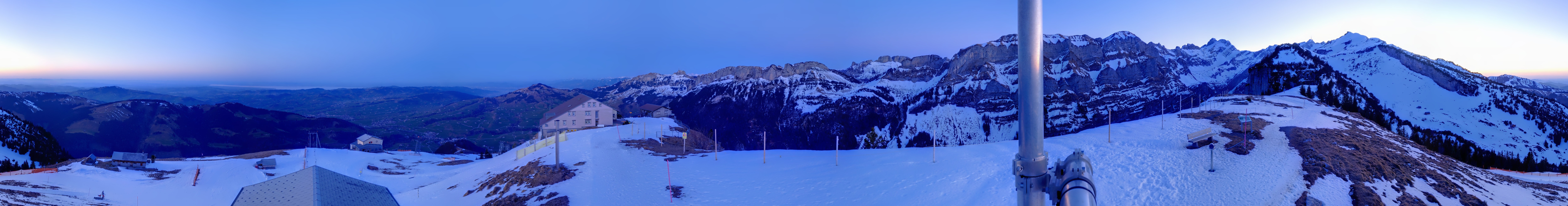 Archiv Foto Webcam Ebenalp Bergstation