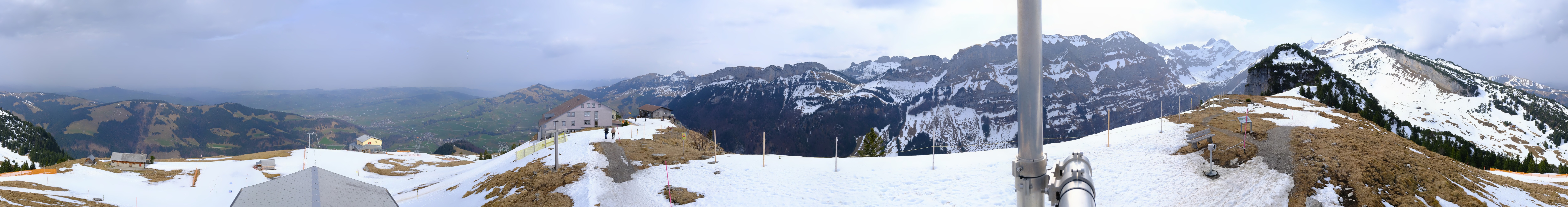 Archiv Foto Webcam Ebenalp Bergstation