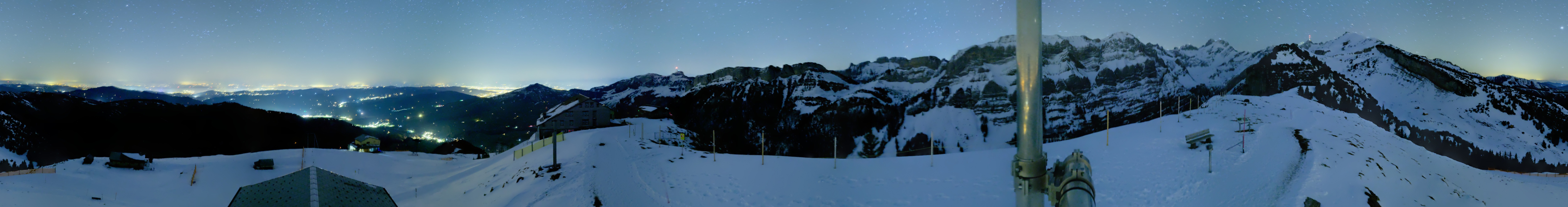 Archived image Webcam Ebenalp Top Station