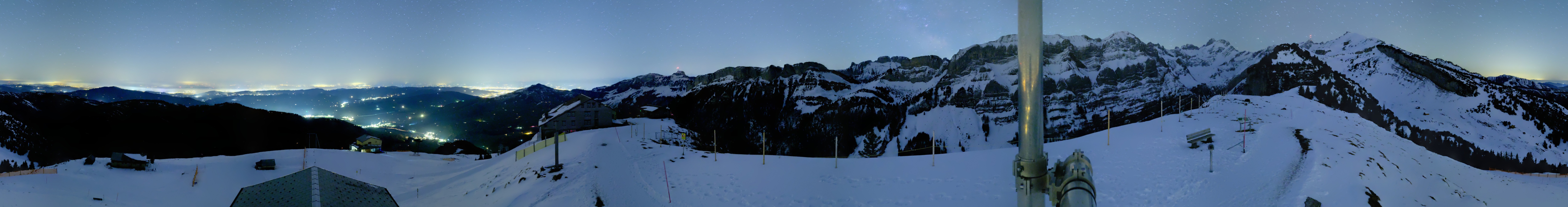 Archived image Webcam Ebenalp Top Station