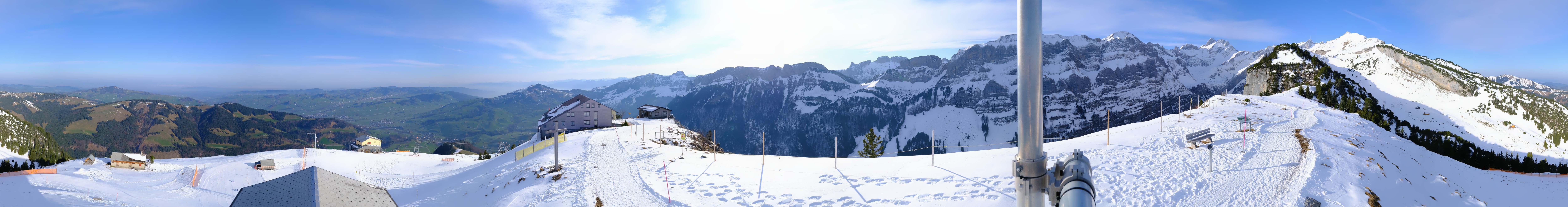 Archiv Foto Webcam Ebenalp Bergstation