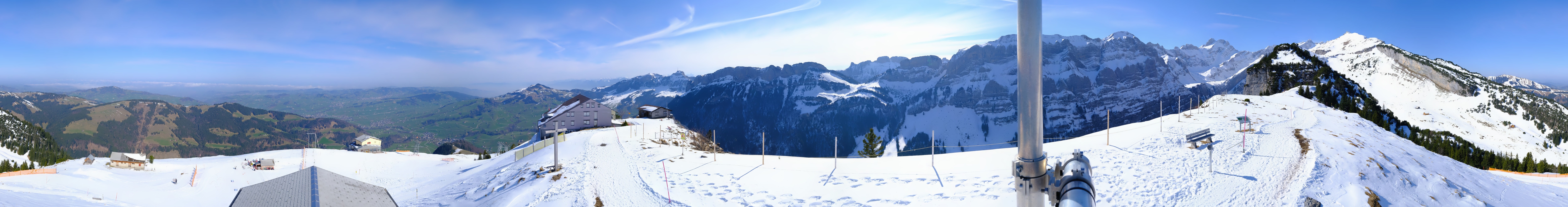 Archiv Foto Webcam Ebenalp Bergstation