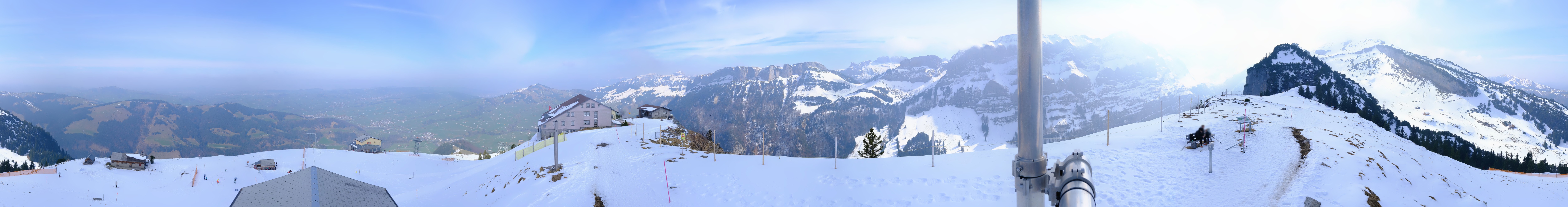 Archiv Foto Webcam Ebenalp Bergstation