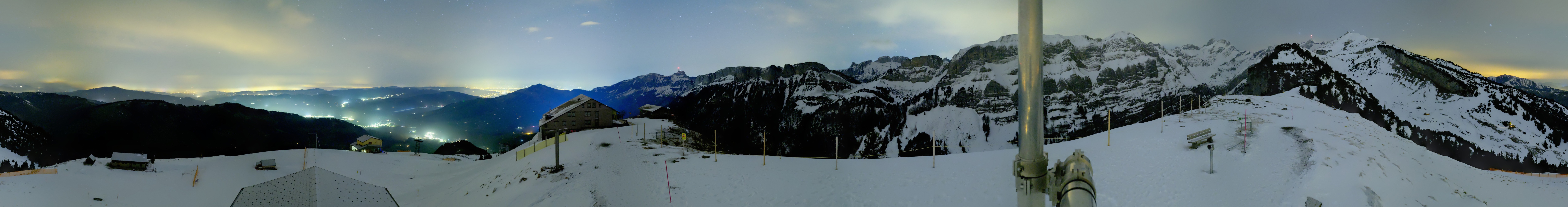 Archived image Webcam Ebenalp Top Station