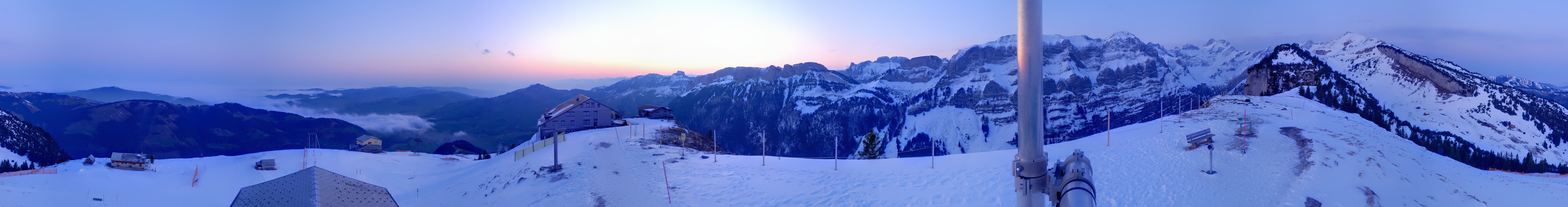 Archived image Webcam Ebenalp Top Station
