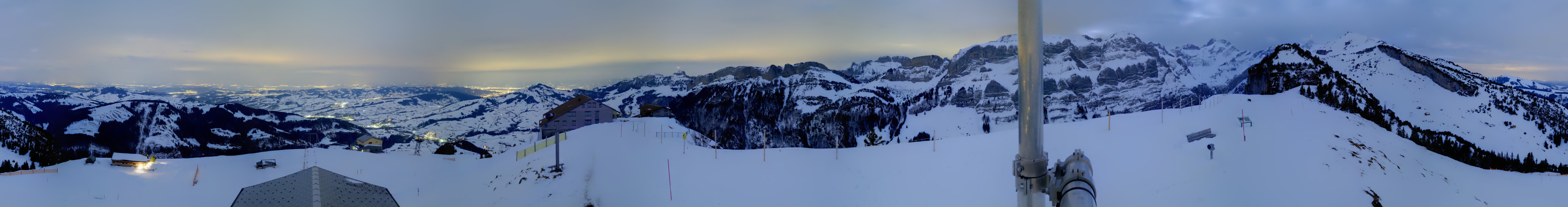 Archived image Webcam Ebenalp Top Station