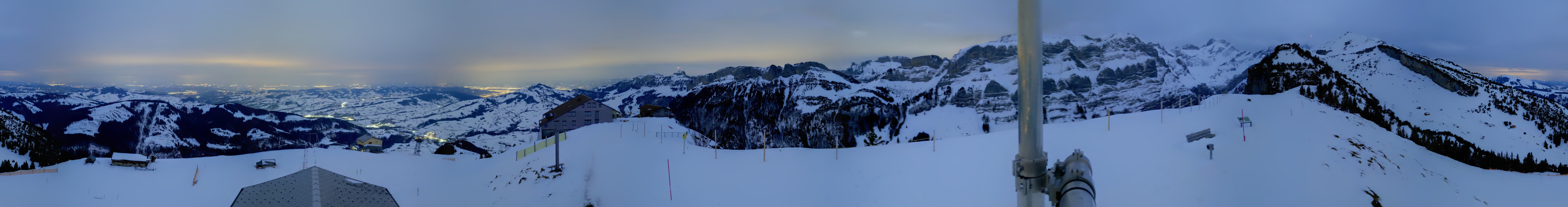 Archived image Webcam Ebenalp Top Station