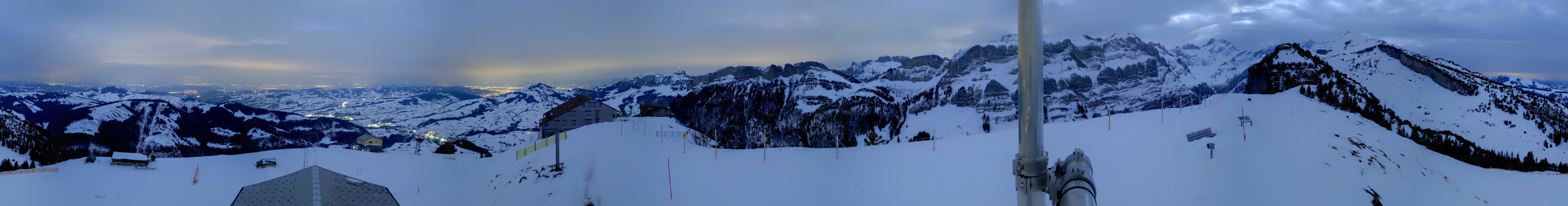 Archived image Webcam Ebenalp Top Station